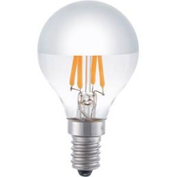 SCHIEFER LIGHTING SCHI L147235012 - E14 Miror G45x75 350Lm 4W 825 Silver