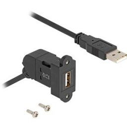 DELOCK 67151 - USB 2.0 cable, A female to A male, 0.3 m