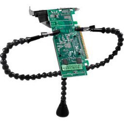 MC-POWER MCP 1533790 - PCB holder with two clamps, magnetic base and very flexible help