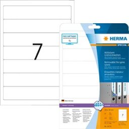 HERMA 10155 - SPECIAL A4 removable file labels