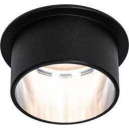 PAULMANN PLM 93382 - Recessed light Gil, 1 x 6 W, 470 lm, 2700 K, matt black/iron
