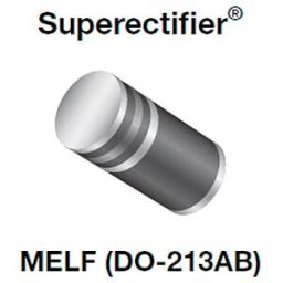 VISHAY BYM 10-1000 - Rectifier diode, 1000 Vrrm, 1 A, DO-213AB