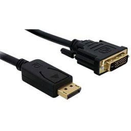 DELOCK 82590 - Delock Displayport > DVI 24+1 plug/plug cable, 1 m