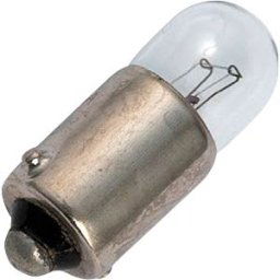 SCHIEFER LIGHTING SCHI 92320700 - BA9s T9x23, 6 V, 180 mA, 1.08 W, C2R, 1K hrs, clear