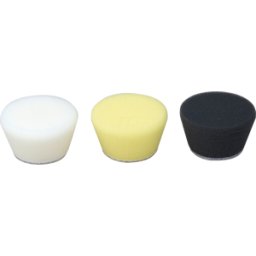 PROXXON 29077 - Polishing Sponge, Conical, Medium (Yellow)