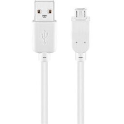 GOOBAY 96194 - Sync and charge cable, USB-A -> micro B, 3.0 m