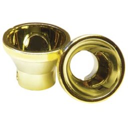 ALBS REFL METALL GO 1 - LED reflector, 5 mm, metallized, light gold