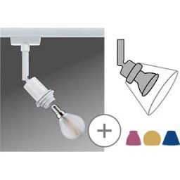 PAULMANN PLM 96970 - URail rail spotlight DecoSystems basic, E14, max. 20 W, dimmable