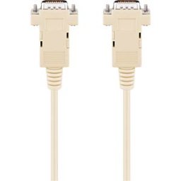 GOOBAY 50549 - D-Sub cable, 1:1, 9-pin, plug/plug, 2.0 m