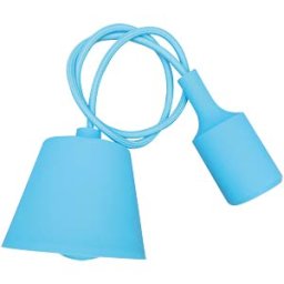 V-TAC VT-3482 - E27 pendant holder-Light blue