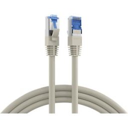 EFB-ELEKTRONIK EFB K5525FGR.2 - Cat.6A S/FTP Patch c. Super Flex, 2m,grey