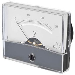 FREI PM 2-30V - Moving coil meter, 30 V, W: 60 mm, H: 47 mm