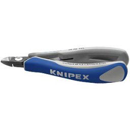 KNIPEX KN 79 22 125 - Electronics side cutters, round without bevel