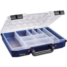 RAACO 144568 - Compartment box, CarryLite 55, 337 x 57 x 278 mm, 10 inserts
