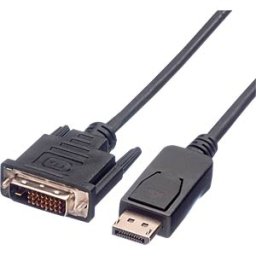VALUE 11995615 - DP 1.1 connector to DVI 24+1 connector, 2K 60 Hz, LSOH, 2 m