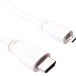 RPI M-HDMI HDMI3 - Raspberry Pi - Adapter micro-HDMI to HDMI, 2m, white