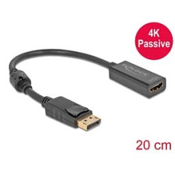 DELOCK 63559 - DisplayPort adapter, DP 1.2 male to HDMI female