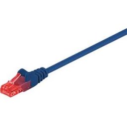 GOOBAY 68452 - Cat.6 U/UTP patch cable, CCA, blue, 2,0 m