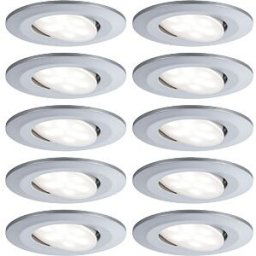 PAULMANN PLM 99923 - Recessed luminaire LED Calla 10 x 6 W, 4000 K, chrome