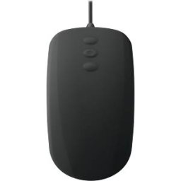 CONTOUR AK-PMH3OBUSB - Mouse, USB, IP68, disinfectable, black