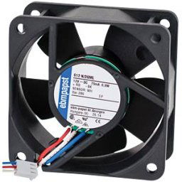 EBM-PAPST PCL 0612 N/2GML - Papst enclosure fan 60x60x25