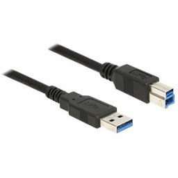 DELOCK 85067 - Cable USB 3.0 Type-A male > USB 3.0 Type-B male 1.5 m black