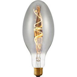 SCHIEFER LIGHTING SCHI LF023911003 - E27 Ellipse C100x230 100Lm 4W 822 Smoke