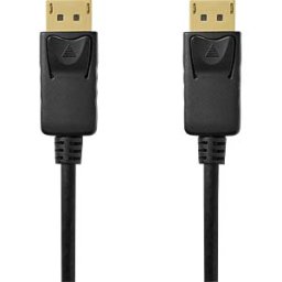 NEDIS N CCGL38010BK20 - Cable, DisplayPort 2.1, 8K@60 Hz, 2.0 m