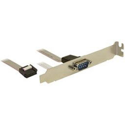 DELOCK 82768 - PC slot bracket > 1 x serial COM port