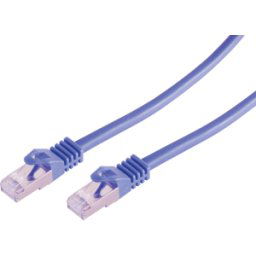 SHIVERPEAKS SHVP 75513-V - patch cable, Cat.7 raw cable, PIMF, LSZH, purple, 3 m