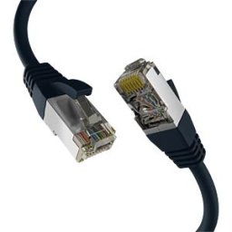 EFB-ELEKTRONIK EFB EC020200303 - Patch cable, Cat.8.1, S/FTP PiMF, 2000 MHz, 2 m, black
