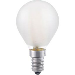 SCHIEFER LIGHTING SCHI LF023830301 - E14 G45x75 320Lm 4W 925 Frost