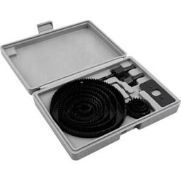 MC-POWER MCP 1533793 - Hole saw set, 16-piece, diameter 19-127 mm