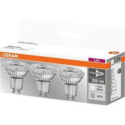 LEDVANCE GMBH OSR 405807581841 - LED spot BASE GU10, 4,3 W, 350 lm, 4000 K, 3 pcs.