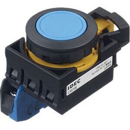 IDEC ID CW1BM1E10S - CW-22mm, PB, momt, plastic, 1NO, bl