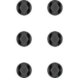 GOOBAY 70362 - 2 slot cable management (mini), black