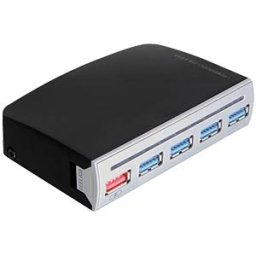 DELOCK 61898 - 4-port USB 3.0 Hub, 1x USB power - internal/external