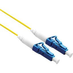 ROLINE 21158841 - LWL patch cable, LC simplex, OS2, 9/125 µm, yellow, 1 m