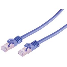 SHIVERPEAKS SHVP 75526-V - patch cable, Cat.7 raw cable, PIMF, LSZH, purple, 2 m