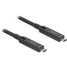DELOCK 84255 - Optical USB 3.1 cable, C plug, 8K 60 Hz, 5 m