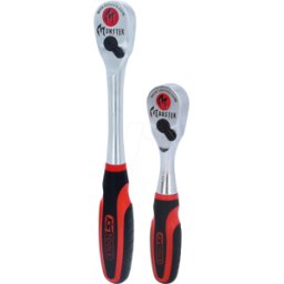 KS TOOLS GMBH KS 935.0002 - Monster reversible ratchet set, 2 pieces, 1/4'' + 1/2''