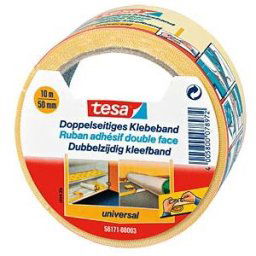 TESA 56171 - TESA double-sided adhesive tape, 10 m x 50 mm
