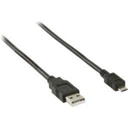 NEDIS N CCGB60500BK30 - USB 2.0 Cable, A male > Micro-B male, 3 m, black