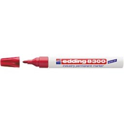 EDDING 8300RT - Industrial permanent marker, red