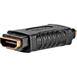 NEDIS N CVGB34900BK - Adapter, HDMI port to HDMI port, black