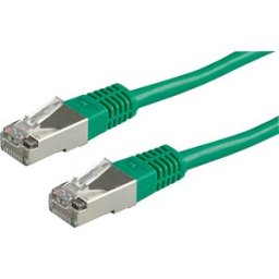 ROLINE 21150343 - Patch cable Cat. 5e S/FTP, green, 2 m