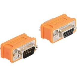DELOCK 66741 - D-Sub 9 pin, CAN bus adapter, 120 Ohm terminating resistor