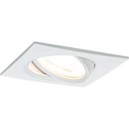 PAULMANN PLM 93435 - Nova flush mounted fixture, GU10, 6.5 W, 2700 K, 50°, square, wh