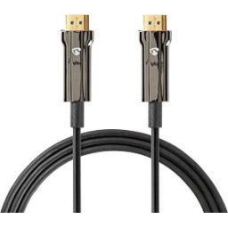 NEDIS N CVBG3500BK1000 - HDMI A connector, 8K@60 Hz, black, 100 m