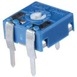 ARAGONESA DE COMPONENTES ACP 6-L 25K - Potentiometer, horizontal, 6 mm, 25 KOhm